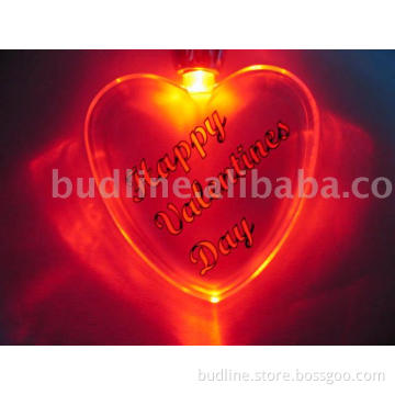 5012 Flash Necklaces Heart Shape